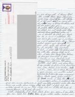 Arohn Kee - East Harlem Rapist -  Handwritten Letter and Envelope