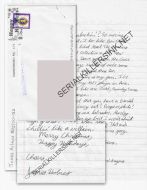 James Eagan Holmes - Aurora Batman Movie-Theater Massacre - Handwritten Letter and Envelope