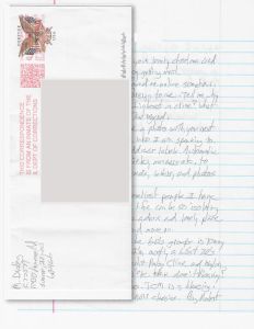 Michael Drabing - Manson Family Copycat - Handwritten Letter and Envelope