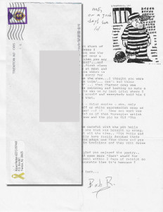 Robert Reldan - The Charmer Serial Killer - Typed Letter Signed and Envelope