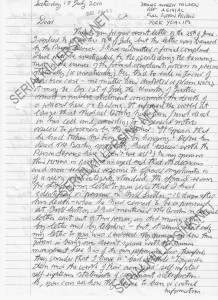 Dennis Nilsen - Muswell Hill Murderer - Handwritten Letter and Envelope (DECEASED)
