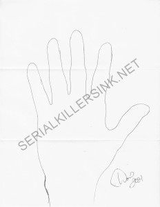David Wood - Desert Killer - Hand Tracing and Signed Photograph