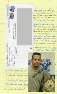 Edgar Patino - Zodiac Copycat - Handwritten Letter and Envelope + Photograph
