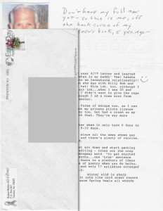 Robert Reldan - The Charmer - Typed Letter Signed and Envelope