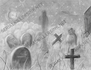 Lindsay Haugen - I AM A KILLER - Original 8X11 Graveyard Artwork