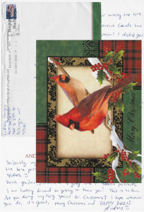Lindsay Haugen - I AM A KILLER - Christmas Card and Envelope