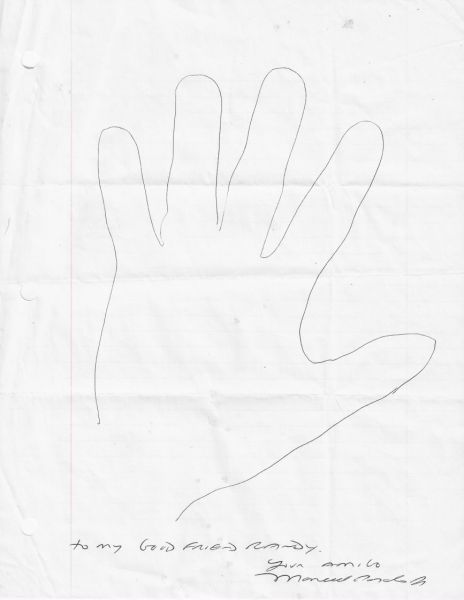 Manuel Pardo - Left Hand Tracing (DECEASED)