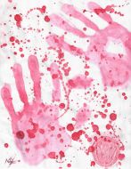 Christian Gulzow - Hand Prints in Paint