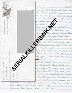 Christopher Watts - Handwritten Letter and Envelope