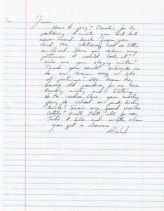 Richard Ramirez - The Night Stalker - Handwritten Letter and Envelope