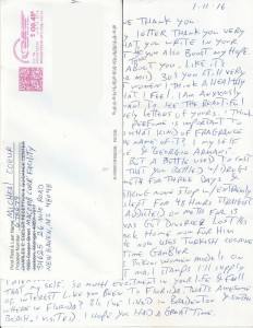 Elias Abuelazam - THE GENESEE COUNTY SLASHER - Handwritten Letter and Envelope