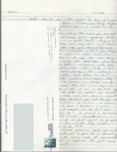 Armando Macias - Handwritten Letter and Envelope