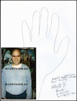 Robert J. Bardo hand tracing + signed photo