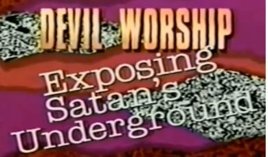 Exposing Satan's Underground - Geraldo - 1988 - VHS