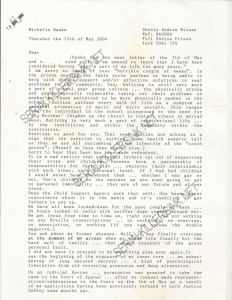 Dennis Nilsen - Typed Letter and Envelope 2004 (DECEASED)