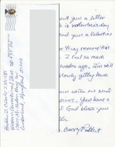 Hadden Clark - Handwritten Letter and Envelope