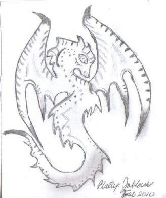 Phillip Jablonski Dragon Drawing