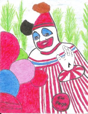 Phillip Jablonski 8x10 Pogo the Clown numbered 2