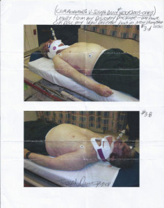 Joseph Druce - 8x11 Sheet (Signed) Photo Prints of  Dead Pedo Priest