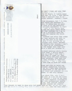 Jacob Ind - Typed Letter and Envelope