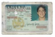 Jeremy Jones - 1994 Oklahoma State Drivers License - Extremely Rare