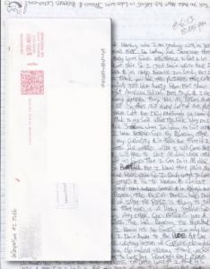 Joseph Son - AUSTIN POWERS - Handwritten Letter and Envelope