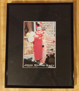 John Wayne Gacy - Authentic Framed and Matted Front Yard Soil