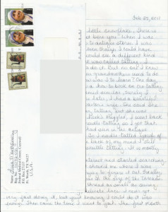 Lisa Montgomery - Handwritten Letter and Envelope