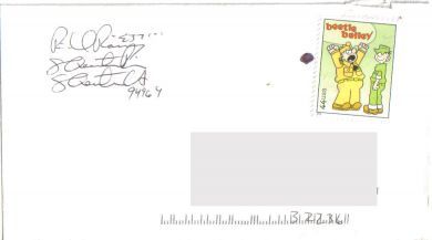Richard Ramirez handwritten envelope