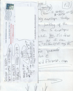 Robert Bardo - Handwritten Letter and envelope