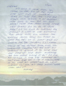 Richard Ramirez - Handwritten Letter and Envelope + Signed Paper Photo *Sex Content*