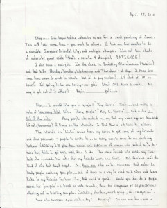 Roy L. Norris - TOOL BOX MURDERS - Handwritten Letter NO ENVELOPE