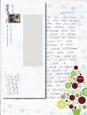 Richard Ramirez - THE NIGHT STALKER - Handwritten Letter and Envelope (2012)