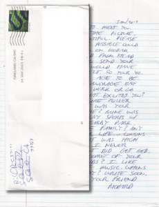 Richard Ramirez - THE NIGHT STALKER - Handwritten Letter and Envelope (2013)