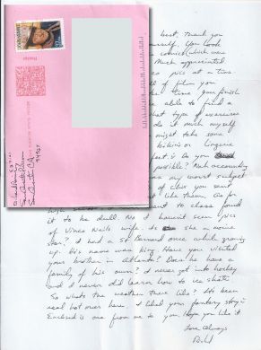Richard Ramirez - THE NIGHT STALKER - Handwritten Letter and Envelope (2004)