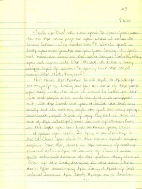 Paul Runge handwritten letter and envelope