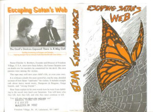 Escaping Satan's Web VHS - SEAN SELLERS