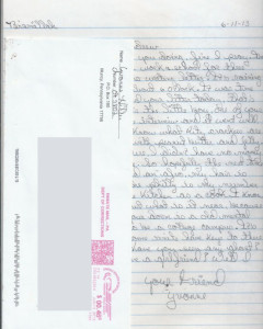 Yvonne Hiller - Handwritten Letter and Envelope